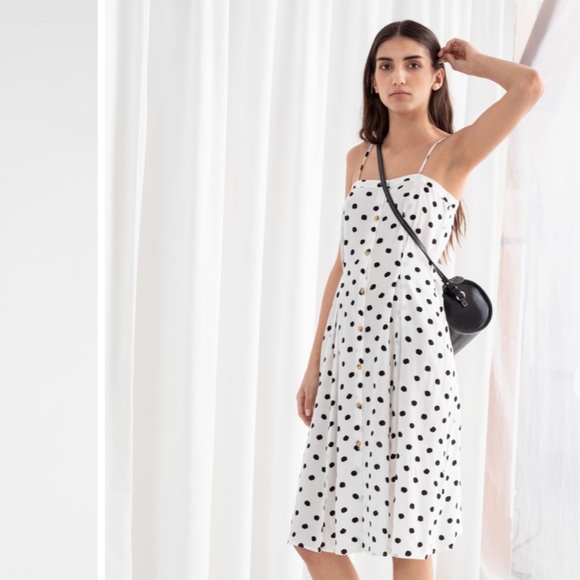 and other stories polka dot dress